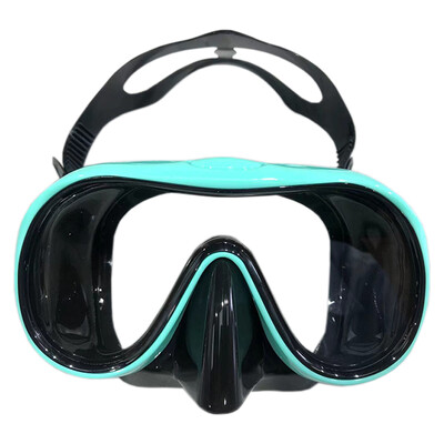 QYQ Professional Snorkeling Scuba Diving Mască Ochelari de scufundări Mască de scufundare panoramică din silicon pentru ochelari de înot pentru adulți Snorkeling