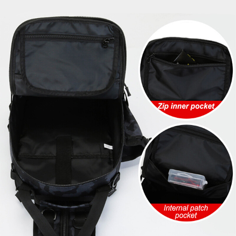 Makšķerēšanas mugursoma Kempinga soma Āra ceļojumu somas vīriešiem Tactical Molle Pārgājieni Pārgājieni Makšķerēšanas mānekļu kastes Glabāšanas sporta soma