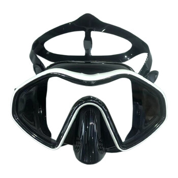 QYQ Professional Snorkeling Μάσκα κατάδυσης Γυαλιά κατάδυσης σιλικόνης Πανοραμική μάσκα κατάδυσης για ενήλικες Γυαλιά κολύμβησης κολύμβηση με αναπνευστήρα