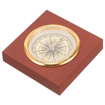 Vintage Compass Guide Marine Retro Backpacking Survival Navigation πολλαπλών χρήσεων Κινεζικός χάρτης Ξύλινο ταξίδι