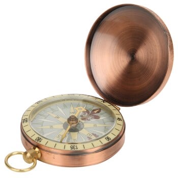 Portable Vintage Compass Mirror Polishing Watch Compass Accurate Flip Compass Για Κάμπινγκ Πεζοπορία Βαρκάδα