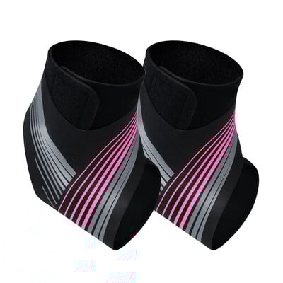 1 par podesivih steznika za gležanj, kompresijski rukav, elastična zaštita, omotač za gležnjeve, žene, muškarci, meka podrška za gležnjeve, artritis uganut