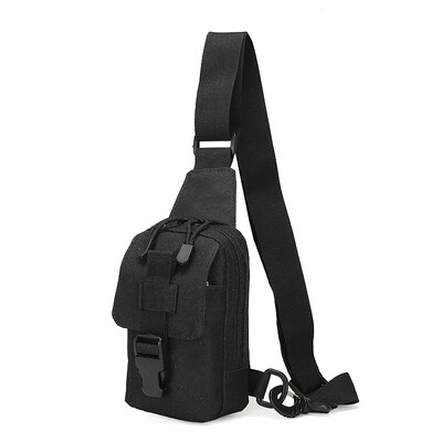 Taktiskā krūšu soma āra pārgājienu komplekts EDC sporta soma plecu soma Crossbody Pack Assault somiņa pārgājieniem riteņbraukšanai kempingā