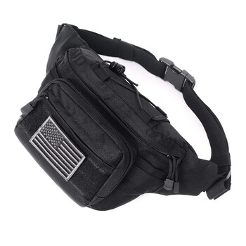 Outdoor Tactical Waist Bag 600D Nylon Oxford Outdoor EDC Fanny Pack Utility Θήκη μέσης Outdoor Bumbag Hunting Camping Hip Bag