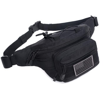 Outdoor Tactical Waist Bag 600D Nylon Oxford Outdoor EDC Fanny Pack Utility Θήκη μέσης Outdoor Bumbag Hunting Camping Hip Bag