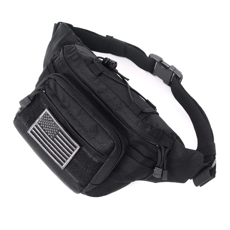 Outdoor Tactical Waist Bag 600D Nylon Oxford Outdoor EDC Fanny Pack Utility Vidukļa somiņa Āra Bumbag Medības Kempinga Gurnu somas