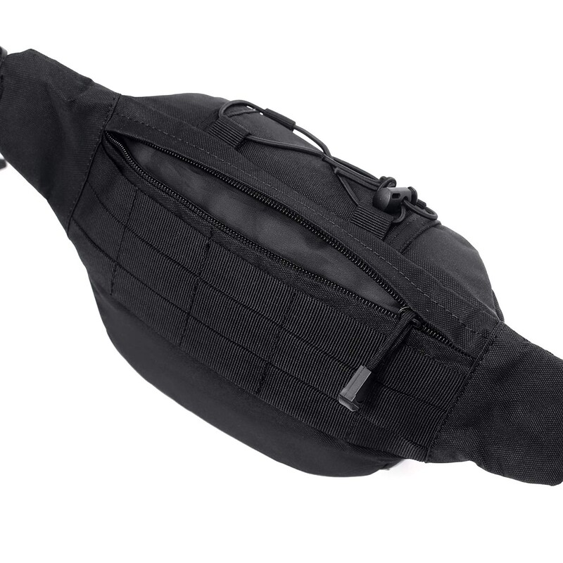 Outdoor Tactical Waist Bag 600D Nylon Oxford Outdoor EDC Fanny Pack Utility Vidukļa somiņa Āra Bumbag Medības Kempinga Gurnu somas