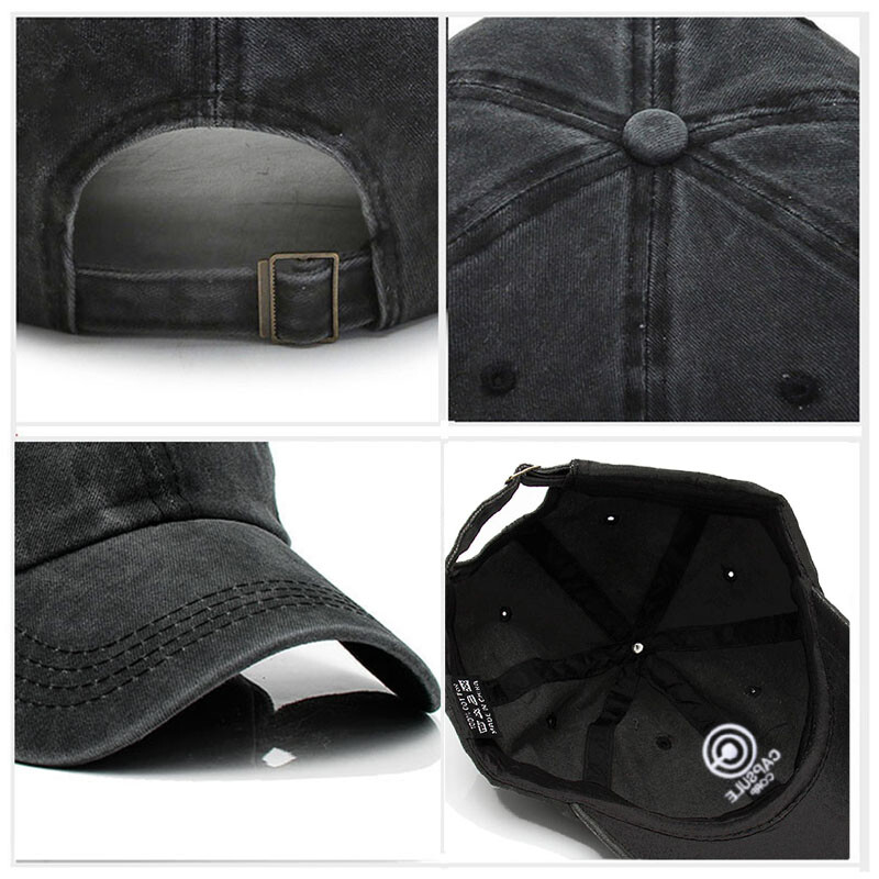 Șapcă de baseball pentru bărbați și femei, din bumbac spălat, pălărie pentru tată, broderie, șepci sportive de golf, pălărie de soare pentru bărbat, dropshipping