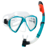 EXP VISION-Mască de scufundare anti-ceață pentru adulți, kit de scufundare panoramică, snorkel uscat, sticlă securizată, înot