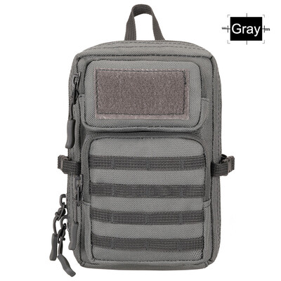 Taktická 3P taška na mobilný telefón, maskáčová, vodotesná, nylonová, Molle, poľovnícka, outdoorová, turistická, cyklistická, bedrová taška