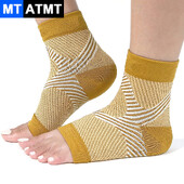 1 par čarapa s kompresijskim steznikom za gležanj na plantarnom fasciitisu, pruža potporu stopalu i luku. Bol u peti, ublažavanje upale Ahilove tetive