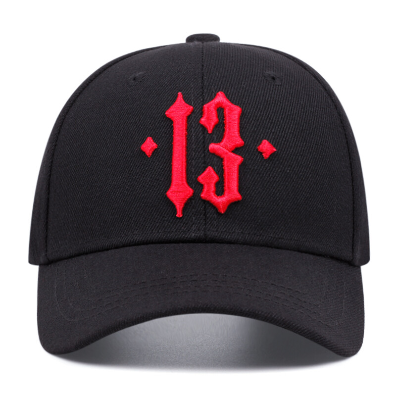 2024 Nová módna gotická vyšívaná pánska bejzbalová čiapka s výšivkou, ležérna slnečná čiapka, unisexová šiltovka so zapínaním na knoflík, nastaviteľná