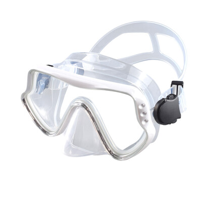 Niršanas maska Peldbrilles Scuba Snorkel Silikona svārki Rūdīta stikla Panorāma HD Pieaugušajiem Jauniešiem Pretmiglas Ar deguna pārsegu