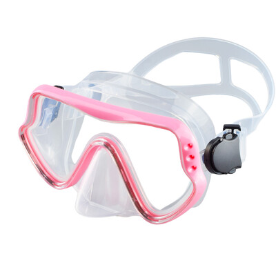 Niršanas maska Peldbrilles Scuba Snorkel Silikona svārki Rūdīta stikla Panorāma HD Pieaugušajiem Jauniešiem Pretmiglas Ar deguna pārsegu