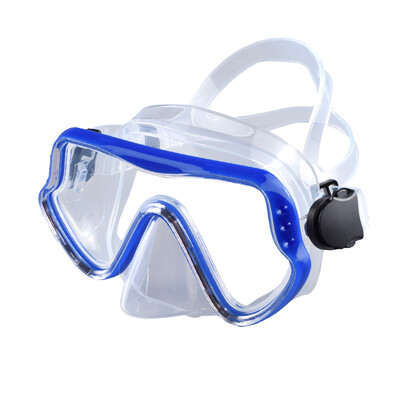 Niršanas maska Peldbrilles Scuba Snorkel Silikona svārki Rūdīta stikla Panorāma HD Pieaugušajiem Jauniešiem Pretmiglas Ar deguna pārsegu