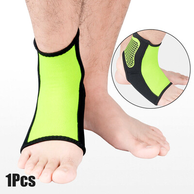 1Gb kompresijas potītes stiprinājums sievietēm vīriešiem silikona potītes piedurknes atbalsts, stabilizējošais pēdas balsts Tendoniti sporta potītes stiprinājums, sāpes