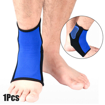 1Gb kompresijas potītes stiprinājums sievietēm vīriešiem silikona potītes piedurknes atbalsts, stabilizējošais pēdas balsts Tendoniti sporta potītes stiprinājums, sāpes