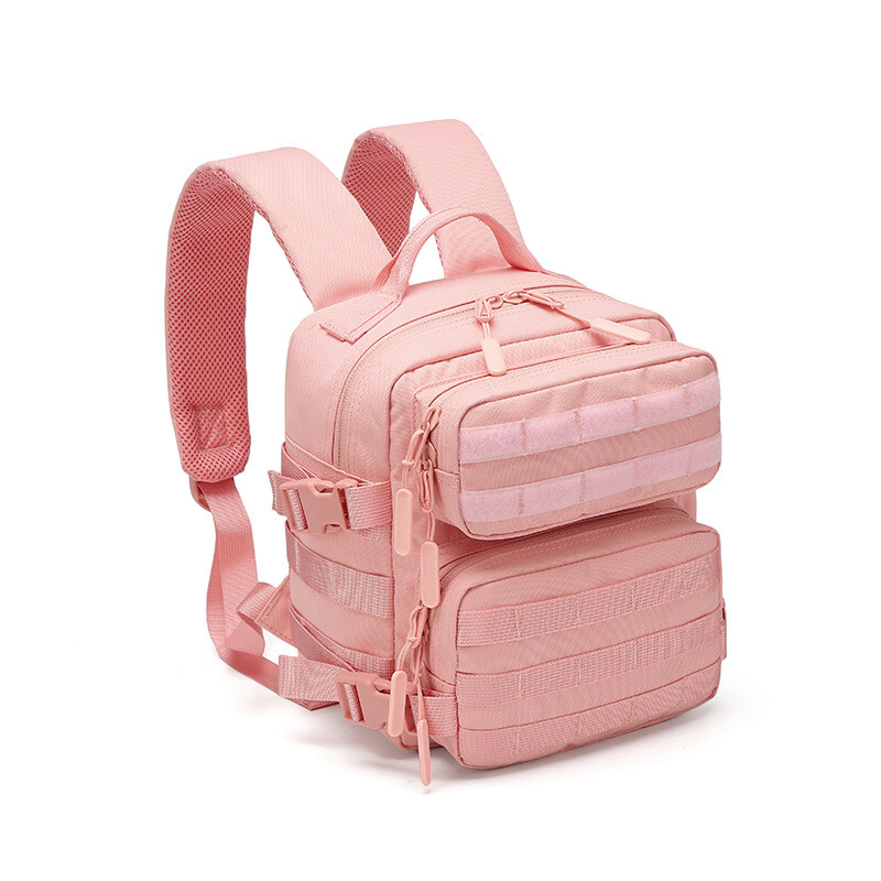 LHI 9L Mini taktički ruksak za žene Planinarenje Sportska torba za teretanu Svakodnevna putovanja Sportaš fitness ruksak s držačem za bocu