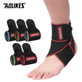 AOLIKES 1 buc gleznă pentru bărbați și femei, mânecă de compresie ajustabilă pentru glezne, suport pentru gleznă, confortabilă și ușor de purtat