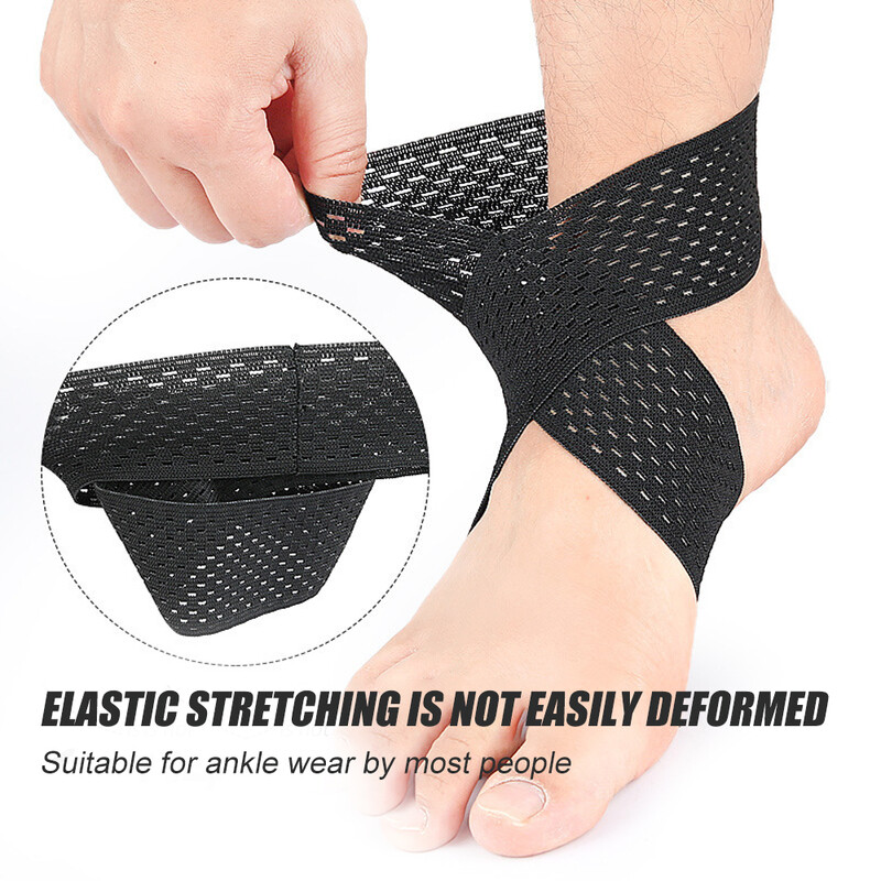 1 bucăți de sprijin pentru gleznă pentru femei și bărbați, curea de compresie pentru gleznă, înveliș pentru picioare pentru sport și glezna cu entorsă