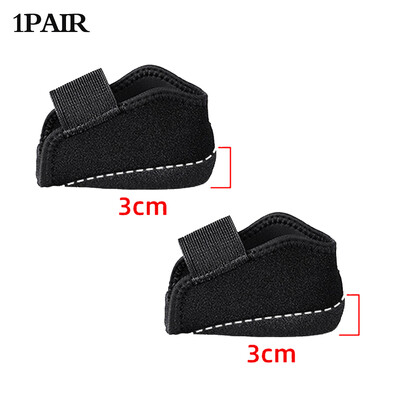 1 pereche 1-3 cm șosete cu gel siliconic pentru creșterea înălțimii invizibile pentru călcâi ortopedic Suport arc pentru călcâi Pernă pentru călcâi Talpă branț pentru picioare unisex