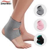 1PC Aizsargājošs futbola potītes balsts Basketbola potītes stiprinājuma kompresijas siksna Ahileja cīpslas stiprinājums, sastiepums, aizsargājošs pēdas pārsējs