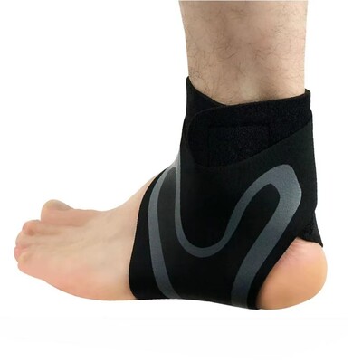 1 kom. 2 kom. Podesivi kompresijski rukav za gležanj, elastični steznik za gležanj, štitnik za stopalo protiv uganuća, potpora za petu, zaštitni remen