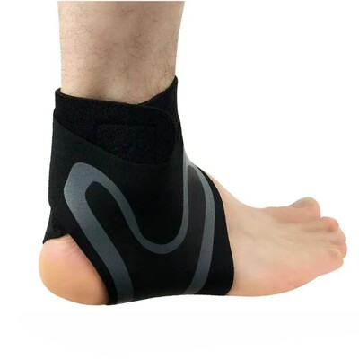 1 kom. 2 kom. Podesivi kompresijski rukav za gležanj, elastični steznik za gležanj, štitnik za stopalo protiv uganuća, potpora za petu, zaštitni remen