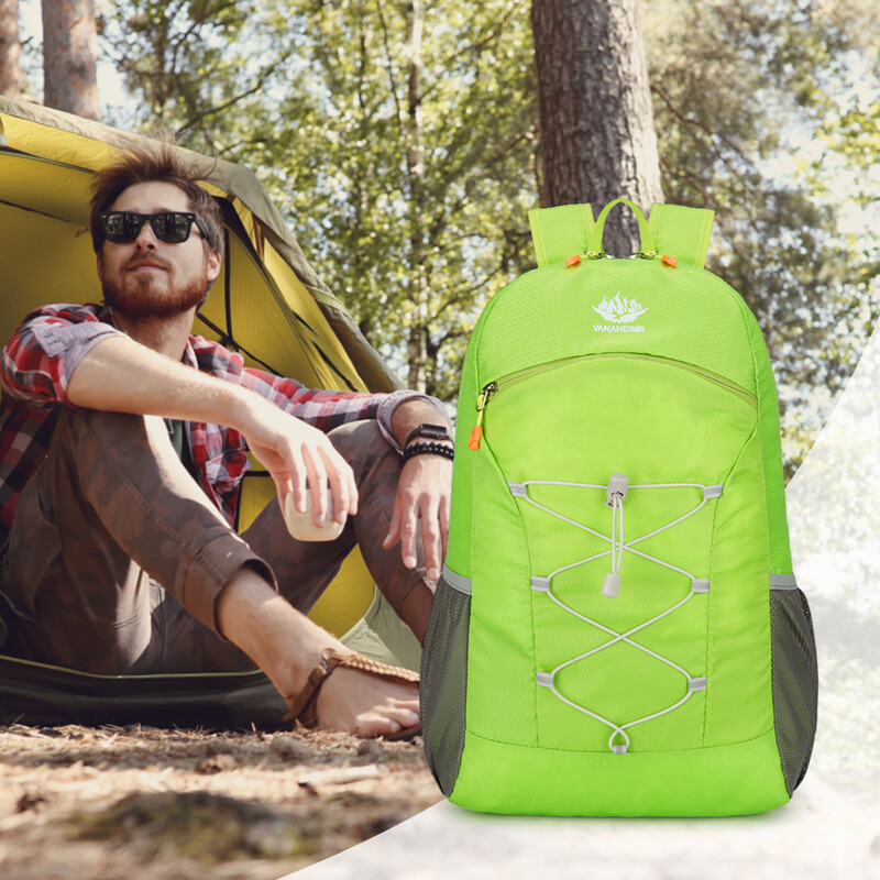 Sklopivi ruksak za planinarenje Sportski ruksak Ruksak za kampiranje velikog kapaciteta Vodootporna torba za putovanje na otvorenom Sklopivi ruksak