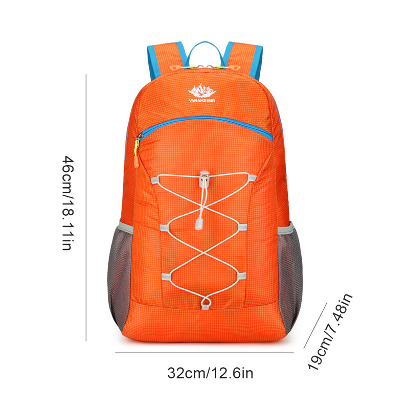 Sklopivi ruksak za planinarenje Sportski ruksak Ruksak za kampiranje velikog kapaciteta Vodootporna torba za putovanje na otvorenom Sklopivi ruksak