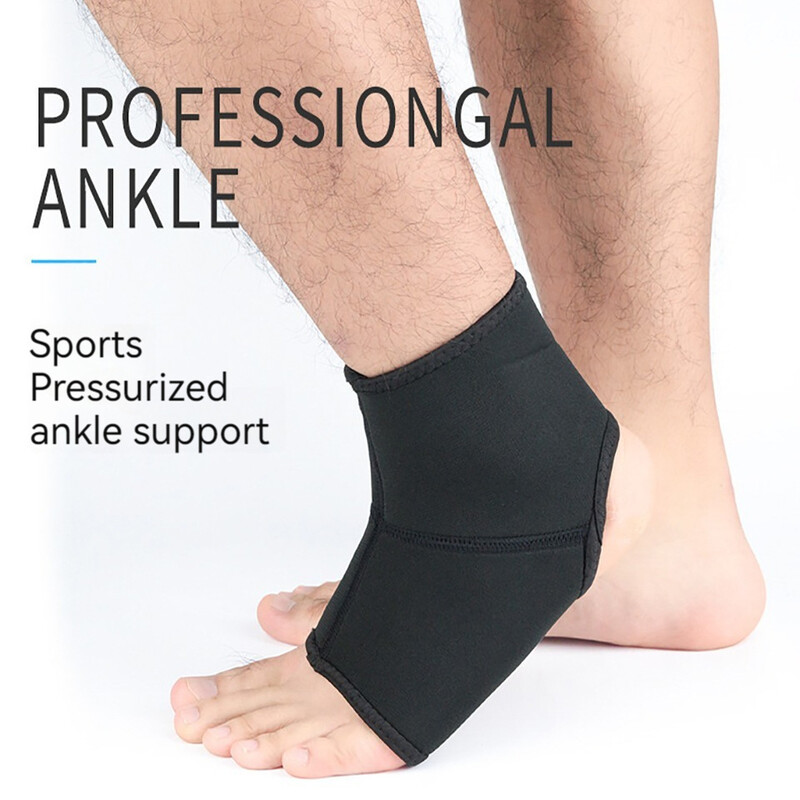 1Pcs Visoko elastični sportski steznik za gležanj Štiti sportski gležanj Sigurnosna potpora za trčanje Košarka Tobillera Deportiva Muškarci Žene