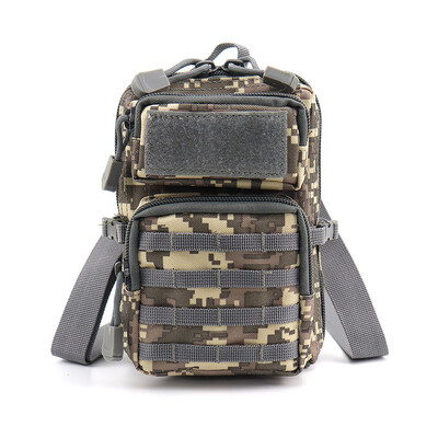 Taktička torba za rame Molle Torba oko struka Molle Kamuflažna torbica za muškarce Lov Planinarenje Putovanje Kampiranje Najlonska torbica za mobilni telefon