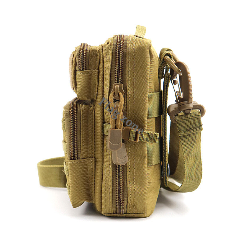Taktička torba za rame Molle Torba oko struka Molle Kamuflažna torbica za muškarce Lov Planinarenje Putovanje Kampiranje Najlonska torbica za mobilni telefon