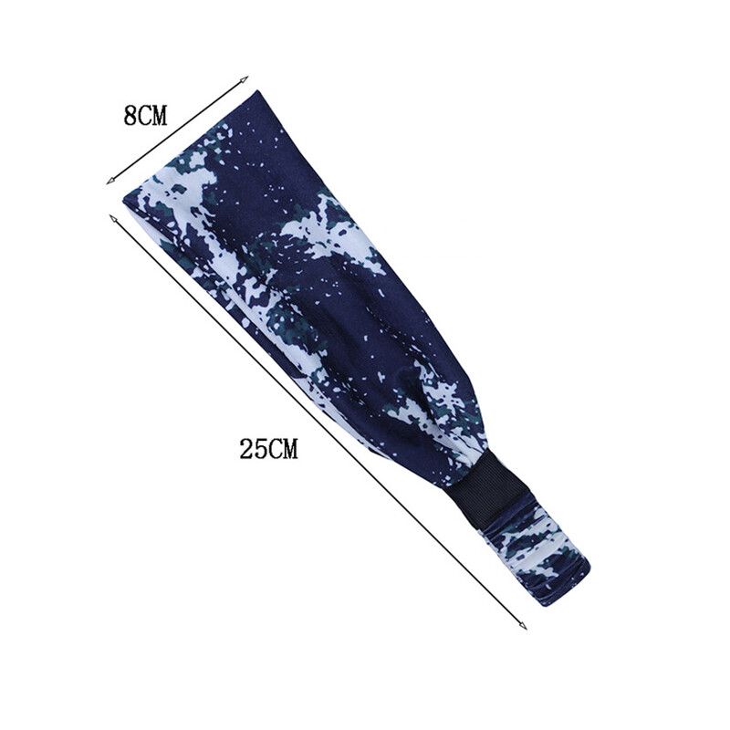 Traka za glavu Traka za znojenje Sport Glava Bandaža za kosu Vježbanje Teretana Tenis Fitnes Jog Košarka Trčanje Traka za znojenje Žene Muškarci Traka za glavu