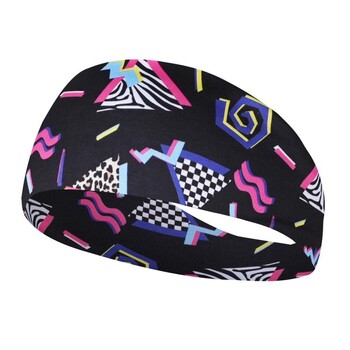 Sports Headband Running Fitness Sweatband Ελαστικό απορροφητικό ιδρώτα Ποδηλασία Jog Tennis Yoga Gym Head Band Επίδεσμος μαλλιών Ανδρικά Γυναικεία