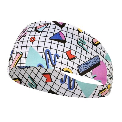 Sportska traka za glavu Trčanje Fitness Traka za znojenje Elastična upijajuća znoj Biciklizam Jog Tenis Joga Teretana Traka za glavu Povoj za kosu Muškarci Žene