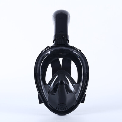 Mască de scufundări pentru adulți, de înaltă definiție, de 180 de grade, silicon lichid, respirație complet uscată, confortabilă, anti-ceață, pentru snorkeling