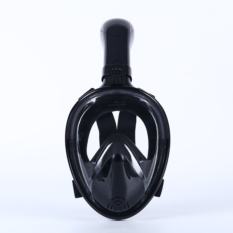 Mască de scufundări pentru adulți, de înaltă definiție, de 180 de grade, silicon lichid, respirație complet uscată, confortabilă, anti-ceață, pentru snorkeling