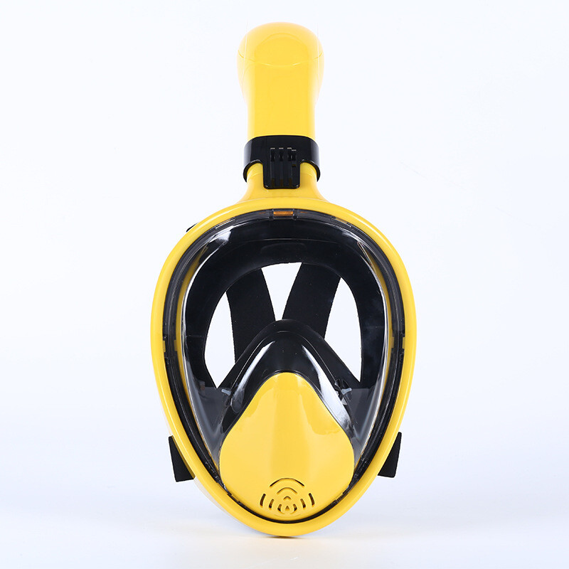 Mască de scufundări pentru adulți, de înaltă definiție, de 180 de grade, silicon lichid, respirație complet uscată, confortabilă, anti-ceață, pentru snorkeling