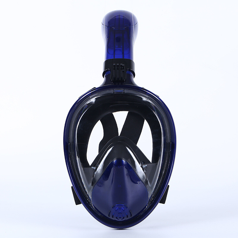 Mască de scufundări pentru adulți, de înaltă definiție, de 180 de grade, silicon lichid, respirație complet uscată, confortabilă, anti-ceață, pentru snorkeling