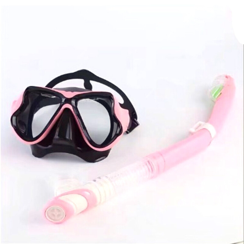 Snorgeldamismask Optiline lühinägelikkus sukeldumisprillid Täiskasvanutele Universaalsed Power Objektiivid Sukeldumisprillid Silikoonist Täiskuiv snorkel Suur raam