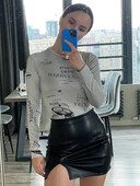 Vasaras modes vēstules karikatūras drukas bodijs viengabala izdilis, tievs, garām piedurknēm ar apaļu kaklu apakšveļa Seksīgs ikdienišķs festivāla apģērbs