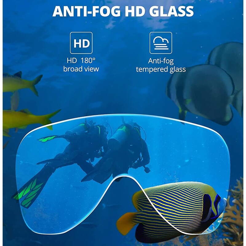 Nardymo kaukė plataus vaizdo nardymo kaukė, apsauganti nuo rūko ir nuotėkio su kameros tvirtinimo kaukė nardymo kaukė suaugusiems ir jauniems