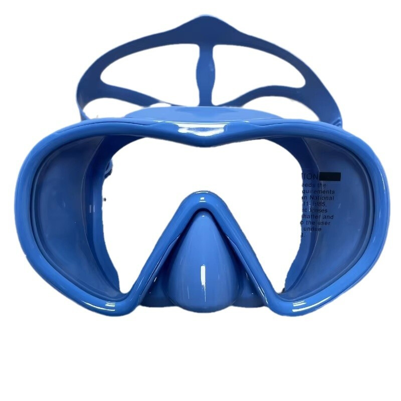 Snorkel nardymo kaukė plaukimo akiniai silikoninis sijonas nardymo kaukė su spalvingu lęšiu grūdintas stiklas, skirtas suaugusiam jaunimui