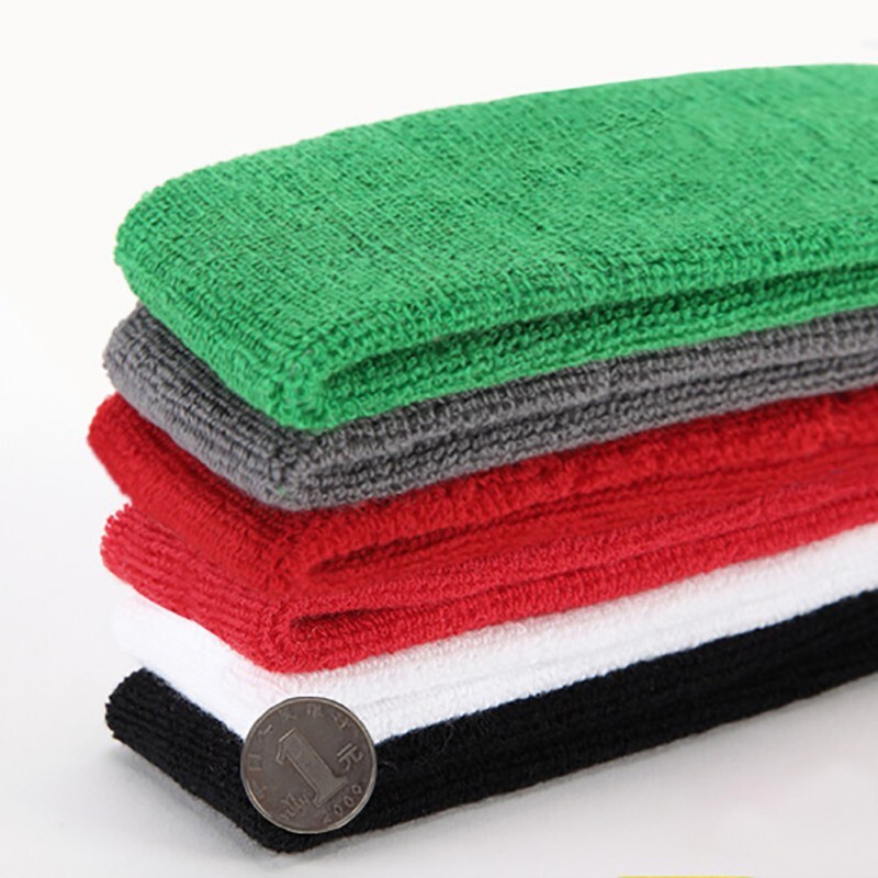 Pure Color sportska traka za glavu Pokrivalo za trčanje Traka za glavu koja upija znoj Košarkaški pojas protiv znojenja Pojas za fitnes Vodič za znojenje