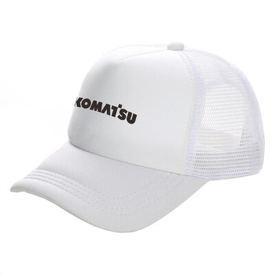 Komatsu Trucker Cap Vīriešu cepure beisbola cepures Forša vasaras unisex sieta cepure MZ -537