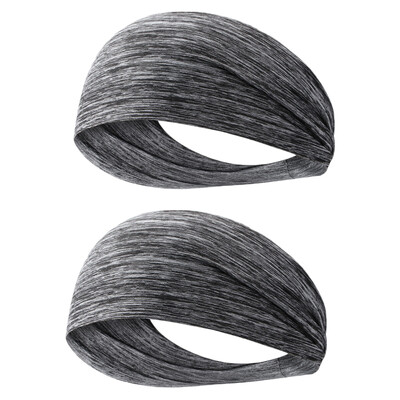 Vīriešu sporta galvas saite, sviedrus absorbējoša un pretsvīšana, skriešanas fitnesa galvas saite, stīpas joga