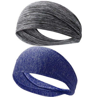 Vīriešu sporta galvas saite, sviedrus absorbējoša un pretsvīšana, skriešanas fitnesa galvas saite, stīpas joga