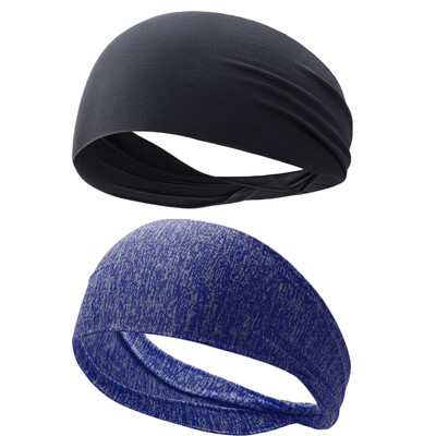 Vīriešu sporta galvas saite, sviedrus absorbējoša un pretsvīšana, skriešanas fitnesa galvas saite, stīpas joga