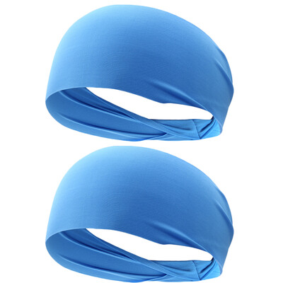 Vīriešu sporta galvas saite, sviedrus absorbējoša un pretsvīšana, skriešanas fitnesa galvas saite, stīpas joga